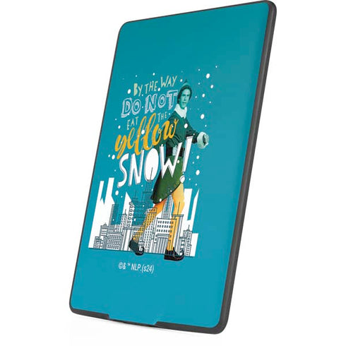 Elf Buddy Don’t Eat Yellow Snow Amazon Kindle Skin